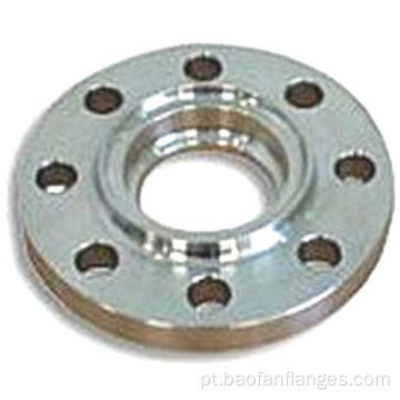 Flange de solda de soquete de aço de liga de aço carbono